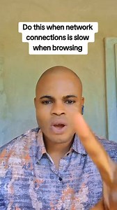 Do this when network connections is slow when browsing #techtips #techtipsandtricks #viral | ErnestO global back page