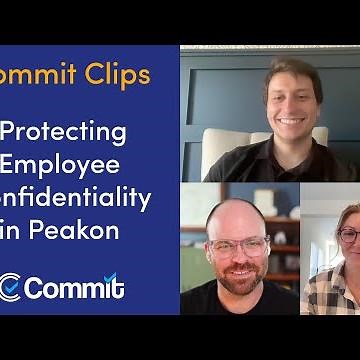 Workday Peakon - Keeping Employee Data Confidential