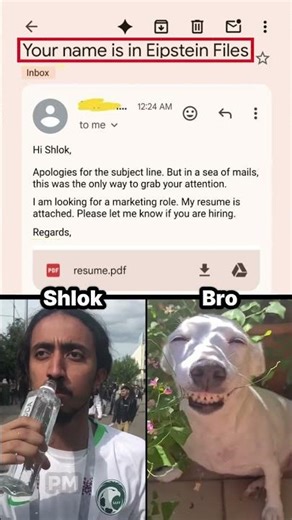 Craziest Job Application Email Ever 😂