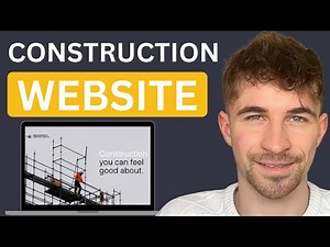 How to Build a Construction Website 2025 | Step-by-Step for Beginners