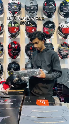 FULL FACE MASK🥷🥷 ..... Modina Auto House Mizan Road Feni number ::::01836717381 01753821411 #Modina_Auto_House #viralvideo #foryoupage #bangladesh🇧🇩 #yyyyyyyyyyyyyyyyyyyyyyyyyyyyy @TikTok