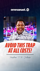 Master satan’s strategy before he master’s you! Have you ever felt hurt by someone’s words or actions? Jesus said in Luke 17:1 that offense is unavoidable but how you react is in your hands. Your response determines your future. Master this tactics and strategy of satan to overcome him. #tbjoshua #emmanueltv #emmanueltv #tbjoshualegacy #viral #tbjoshuateachings | TB Joshua Ministries
