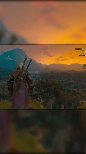 The Witcher 3 Evening Sunset