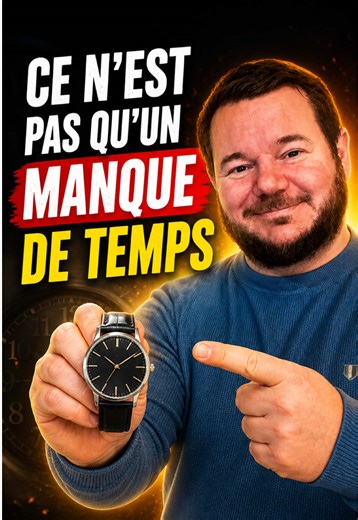 On dit souvent : “je n’ai pas le temps”… ⏱️ Mais si le problème n’était pas le temps lui-même ? 👉 Ce n’est pas qu’un manque de temps. C’est une question de priorités, de discipline… et parfois de vérité envers soi-même. Chaque journée te donne 24h. La vraie question est : qu’est-ce que tu en fais ? 🔥 Arrête de subir ton emploi du temps 🔥 Reprends le contrôle 🔥 Construis quelque chose qui compte vraiment 💬 Dis-moi en commentaire : qu’est-ce qui te fait perdre le plus de temps aujourd’hui ? �