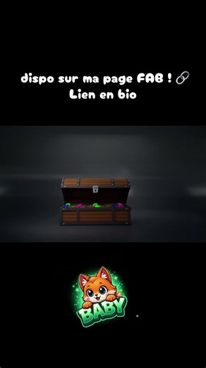 🏴‍☠️ Pirate chest low poly #blender #lowpoly #gameasset #3dart #indiegame #fab