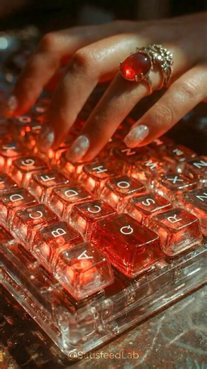 Is This The Coolest Keyboard Ever? [AI ASMR]