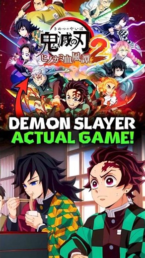 The OFFICIAL Demon Slayer Game Is INSANE! Demon Slayer Explained #shorts #demonslayer