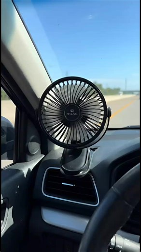 HJS Kipas Angin Jepit Meja Portabel USB Clip Mini Fan Rotating 15000 mAh #kipasangin #kipasanginusb #kipasanginmobil #bismillahfyp #laguindia