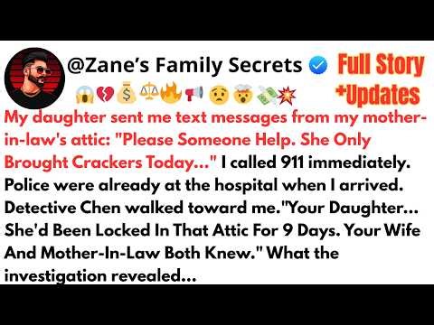 My daughter sent me text messages from my mother-in-law's attic: "Please Someone Help....