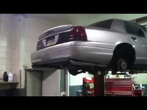 2008 Crown Vic P71 Stainless Works exhaust - walk under continued