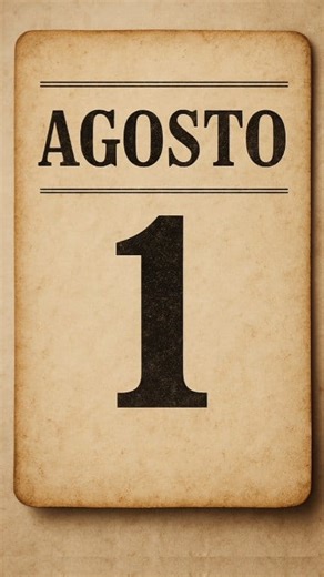 4.5K views · 106 reactions | Descubre los Eventos Históricos del 01 de agosto #Efemérides #Historia #01deAgosto #DatosHistóricos | Datos Históricos | Facebook