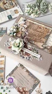 DIY Cozy Recipe Book | The Home Baker Collection | Scrapbooking & Papercraft Tutorial #papercrafts