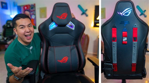 La nueva silla gamer de ROG (Asus) la mejor que he probado