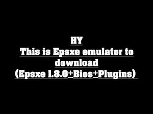 Psx,Ps1 emulator (Epsxe 1.8.0)+Full bios and plugins