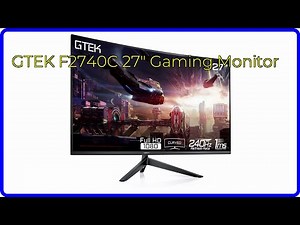 REVIEW (2026): GTEK F2740C 27" Gaming Monitor. First Look.