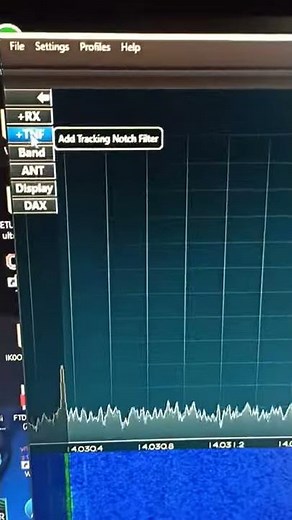 Notch Filter ( TNF ) Flexradio 6400