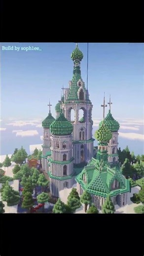 Minecraft copper cathedral |NisseSMP #minecraftbuilds #minecraft #minecraftsmp