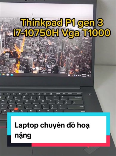 Laptop Thinkpad P1 Gen 3: Hiệu Năng Tuyệt Vời