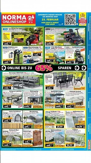 Norma Onlineshop 23.02. - 01.03.