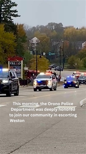 This morning, the Orono Police Department was deeply honored to join our community in escorting Weston Paszkiewicz to the hockey arena, where he signed a one-day playing contract with the Minnesota Wild through Make-A-Wish Minnesota. Weston is returning home to be surrounded by loved ones after courageously battling Acute Myeloid Leukemia. Today’s special moment was a celebration of his incredible strength, his love for hockey, and the community that stands with him and his family. Our hearts ar