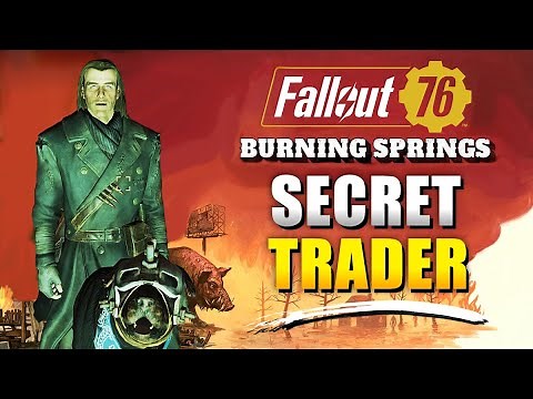 Secret Trader / Vendor Location (Wandering Doctor) in Fallout 76 Burning Springs Map