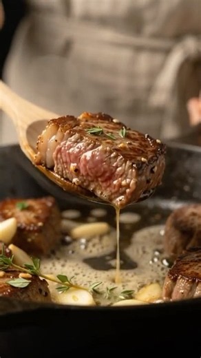 Garlic Butter Steak Bites 🥩🔥 | Juicy & Buttery
