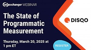 The State of Programmatic Measurement