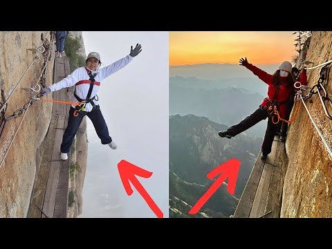 Mount Hua China - THE WORLD'S MOST DANGEROUS HIKE! [Full Episode]