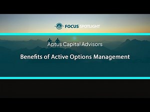 Aptus - Benefits of active options management