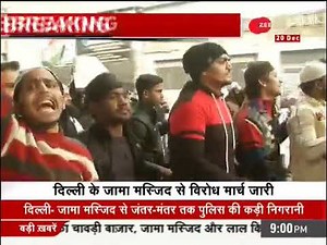 Anti-CAA protests: Protest rally against Citizenship Act halted at Delhi Gate