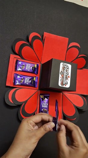 Explosion box making #diy #chocolate #trending #love #gift #dairymilk #smallbusiness #support #cute