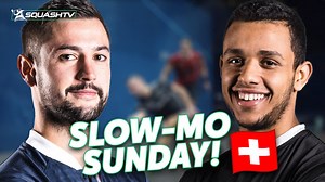 52K views · 778 reactions | This week we're taking you back to Baptiste Masotti's hard-fought win over Mostafa Asal at the 2023 Grasshopper Cup  Enjoy the out-of-this-world retrievals from both players in this leg-burning, lung-busting rally in our latest Slow Mo Sunday  | PSA Squash Tour | Facebook