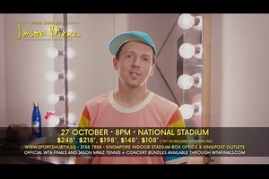 10K views · 27 reactions | Sing along to his hits and celebrate a night of Good Vibes with Jason Mraz on October 27! Tickets available via https://www.sportshub.com.sg/JasonMraz2018. | Unusual Entertainment Pte Ltd | Facebook