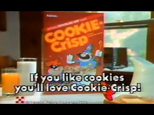 1984 Cookie Crisp cereal commercial with Cookie Crook and Cookie Cop
