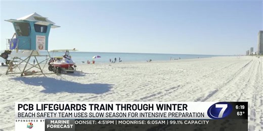Panama City Beach lifeguards use winter months for intensive training