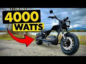 First Ride on This 50 MPH Electric Beast - Eahora Knight M1PS