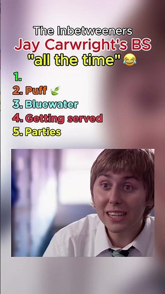 Jay's "all the time" moments from The Inbetweeners 😂 #inbetweeners #jaycartwright #theinbetweeners