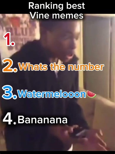Ranking best vine memes