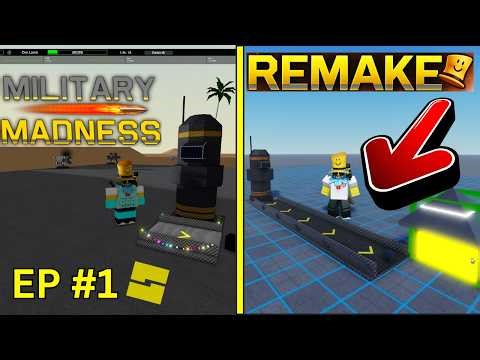 Remaking Roblox MILITARY MADNESS - EP #1 of Dev Logging