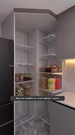64K views · 478 reactions | ✨ From Cluttered to Clear: Smart Kitchen Layout Ideas for Maximum Storage | Decoration Courses | Facebook