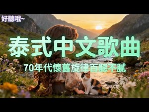 【夢潔聽歌】好聽的 70 年代泰式中文歌曲｜懷舊旋律百聽不膩｜70s Thai-Style Chinese Song for Nostalgic Relaxation
