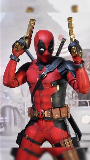 Bye Bye Bye Deadpool and Wolverine Hot Toys Deluxe Deadpool 4K Edit