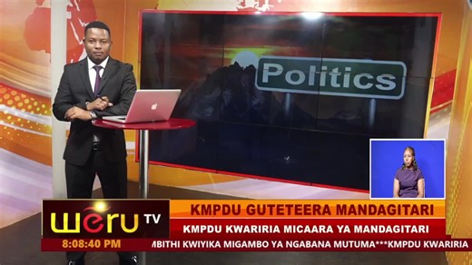 KUGWATWA UTAE GICIACA? Morris Maingi, who works in the Meru Senator’s office and also an aspirant Buuri parliamentary seat speaks up about his alleged abduction last month by unknown individuals. Maingi says he strongly suspects the incident was politically motivated, as he has no personal conflicts with anyone