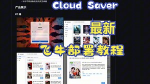 网盘资源工具CloudSaver-最新飞牛部署教程！！-大魔头的大-默认收藏夹-哔哩哔哩视频