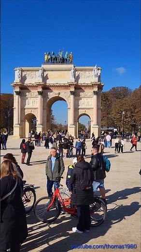 Place du Carrousel - Musée du Louvre in Paris, France 2024