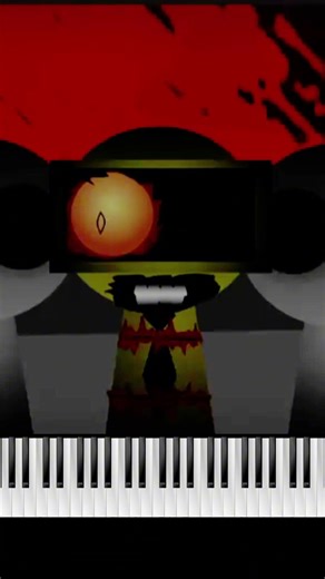 Garnold Transformation 🎹 Sunshine Isled Normal to Horror 😈 Drawn with Piano Notes #sprunki