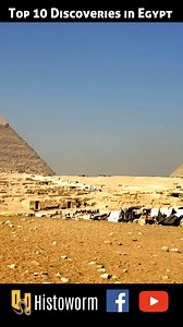 Finally, we conclude our journey through the top archaeological discoveries in Egypt with the most iconic and enduring symbols of ancient Egypt—the Pyramids of Giza.#Archaeology #AncientEgypt #EgyptianDiscoveries | Histoworm