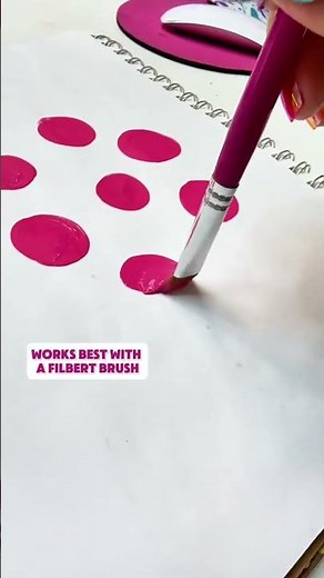 The secret for painting perfect polka dots every time🤫 Save this for the next time your project