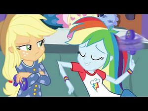 Rainbow Rocks - Slumber party (full scene)