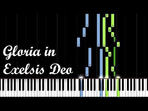 Angels we Have Heard on High - Piano Tutorial (Synthesia)